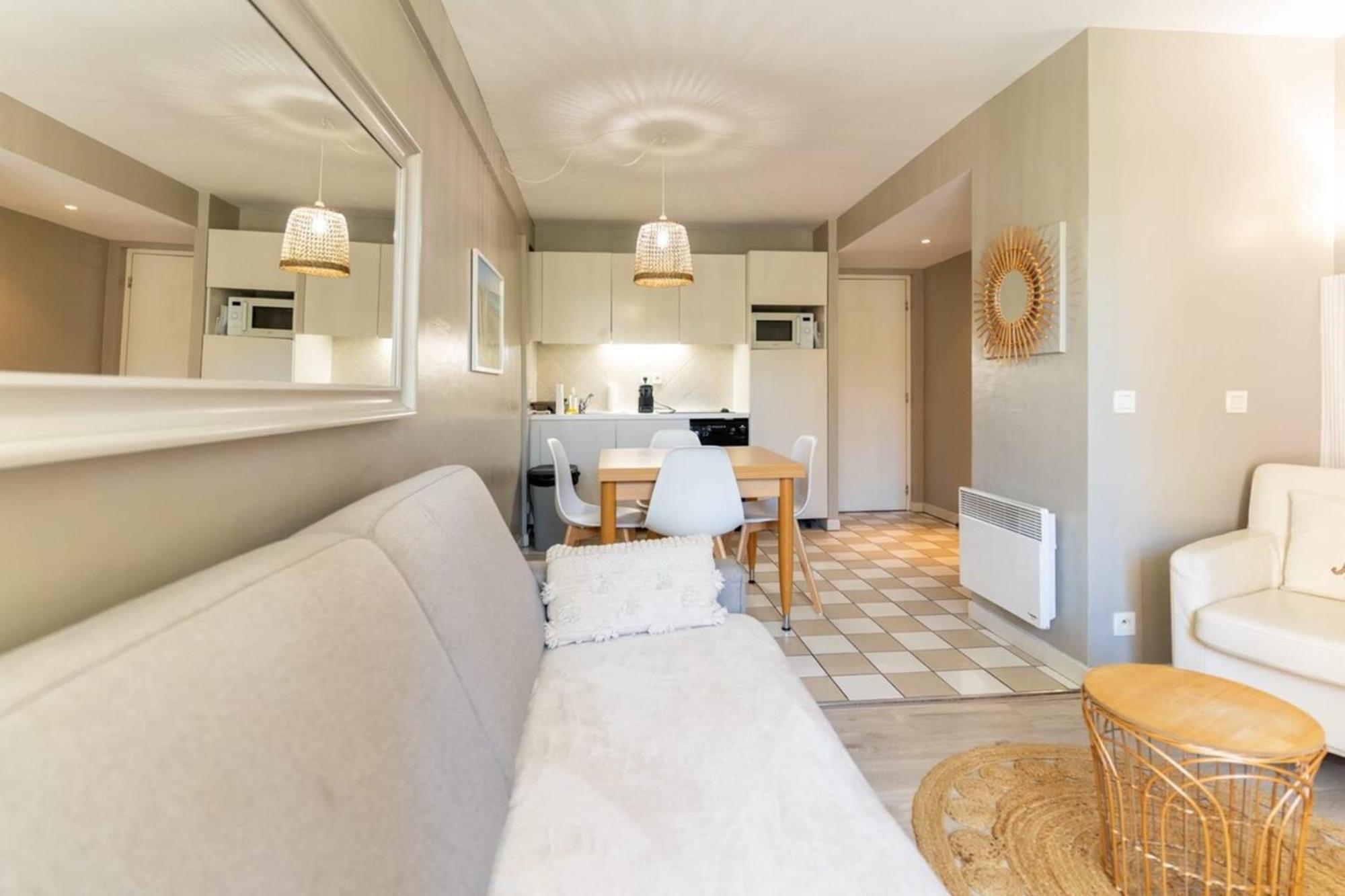 Beautiful Flat With Swimming Pool Tennis Court And Free Parking 117 Le Touquet Exteriör bild
